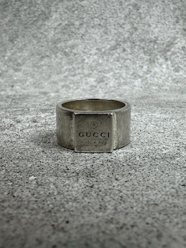Gucci anello argento sterling - anello,