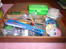 WOOD FISHING TACKLE BOX INC