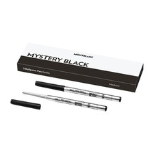 Montblanc 128211 Refill per penna a sfera medi Nero (Mistery Black) Confezione