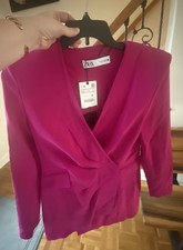  Abito giacca blazer Zara rosa