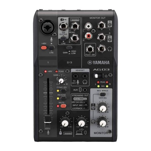Yamaha ag03mk2 mixer - ag03mk2,