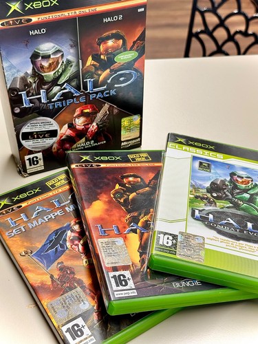 Halo triple pack xbox - pack,