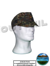 Cappello combat mimetico in robusto cotone Esercito Tedesco usato