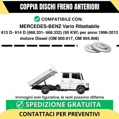 Coppia dischi freno anteriori - coppia,