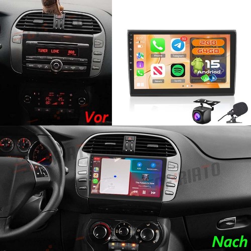 Autoradio per fiat bravo - 9",