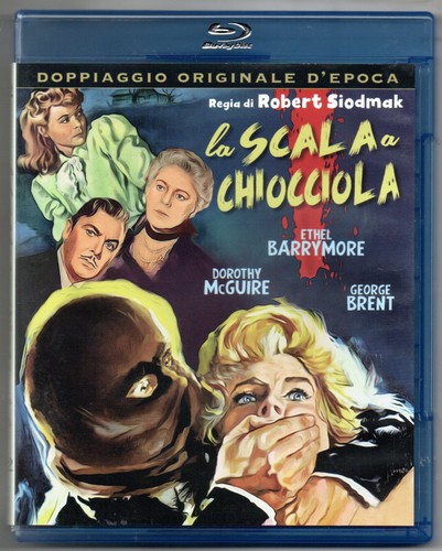 Scala chiocciola blu - a,