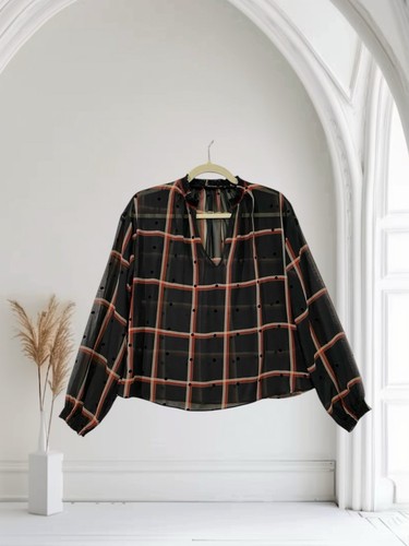 Top donna zara trasparente - donna,