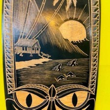 Tavola Surf Tribale Intagliata