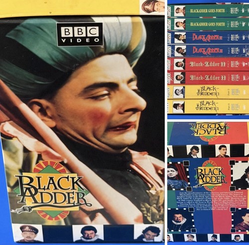 Black adder vhs - box, set