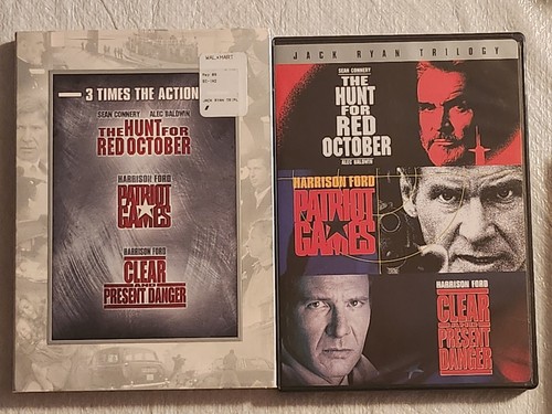 Triple feature dvd jack ryan - triple, dvd: