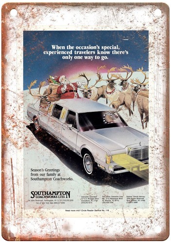 Insegna vintage 1989 lincoln - 1989,