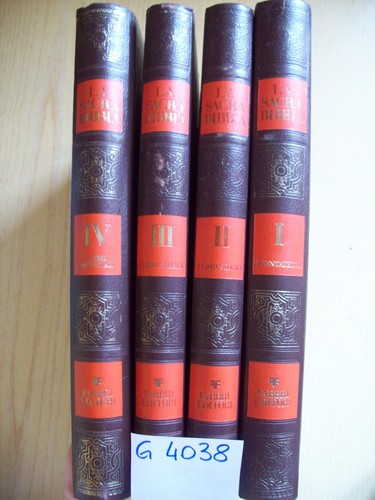 Sacra bibbia primi 4 - bibbia,
