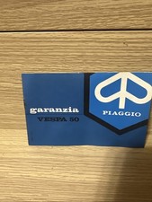 Piaggio Vespa 50 Libretto Di
