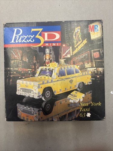 Puzzle vintage taxi - mb,