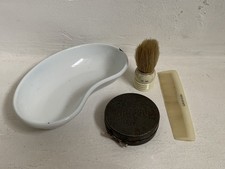 Set da Barba Militare FF AA Pennello Scatola Grasso Deisa Pettine Forze Armate