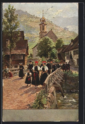 Cartolina artista wilhelm - cartolina, d'artista