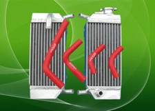 Aluminum Radiator+red HOSE FOR