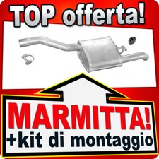 Silenziatore Posteriore per