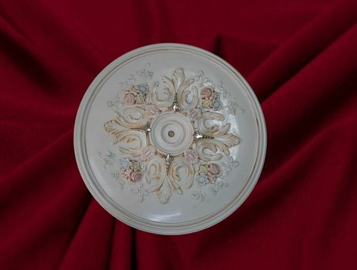 Rosone gesso decorato a - in,