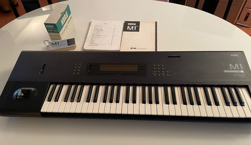 Korg music workstation - music,