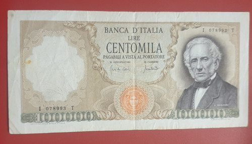 100000 lire alessandro manzoni - lire,