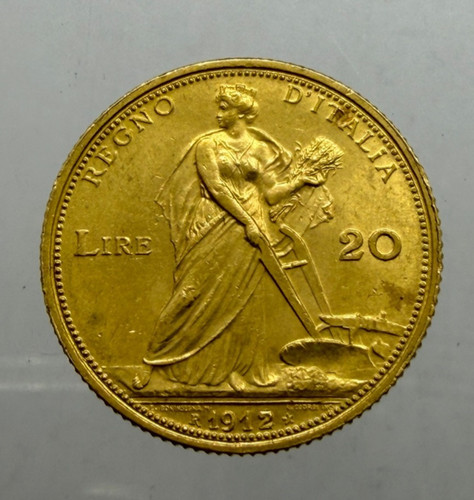 Raro lire aratrice 1912 - raro,