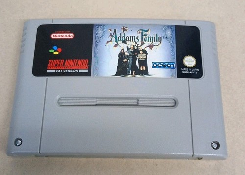 Addams family super - super, nintendo