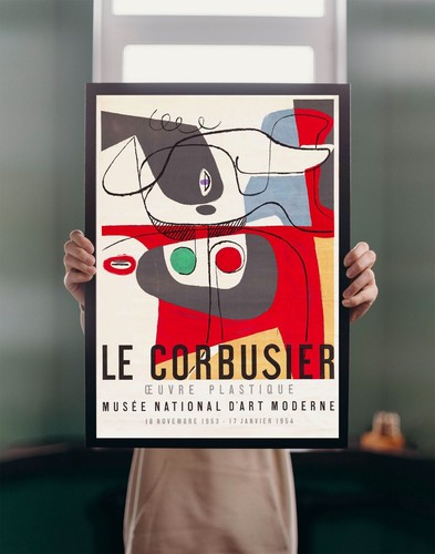 Corbusier 1954 esposizione - le,