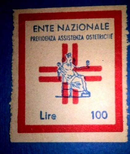 1950 italia marca da bollo - marca,
