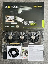 ZOTAC GeForce GTX 980 Ti AMP 6G GPU 6GB scheda grafica in scatola Gtx980ti Gtx980