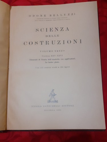 Scienza delle costruzioni - , di