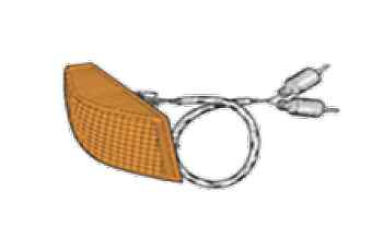 Fanale fanlino freccia - freccia, dx