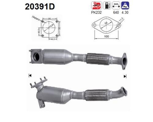 115 catalizzatore per - 85,