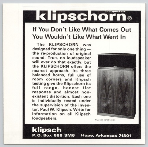 Klipschorn altoparlanti - klipschorn,