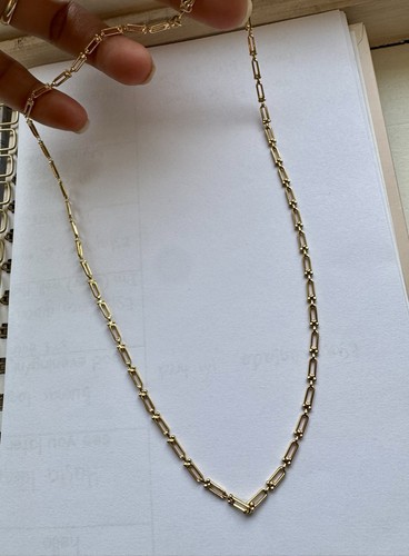 Collana fermacarte oro - fermacarte,