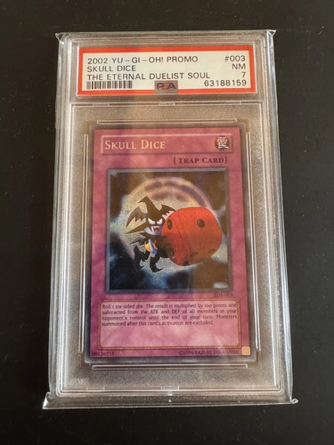Psa 7 skull dice - 7,