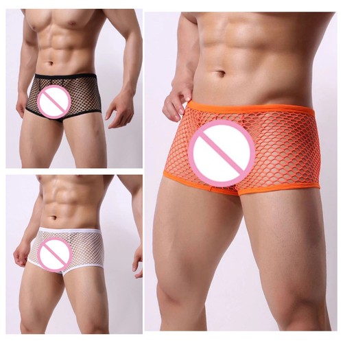 Boxer uomo rete pesce