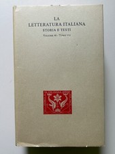La letteratura italiana Storia e testi 46 Tomi VII Ed. Ricciardi 1965