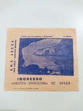 Biglietto Ingresso Grotta