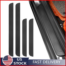 4x Car Door Scuff Sill Cover