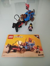 set lego castle 6038 completo con figure e istruzioni