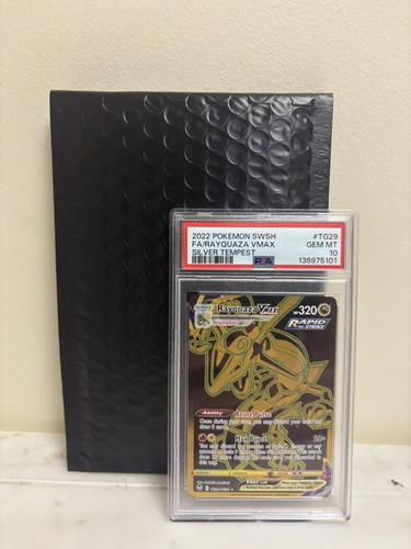 Psa rayquaza vmax silver - psa, 10