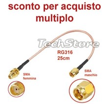 Cavo RF coassiale RG316 50ohm