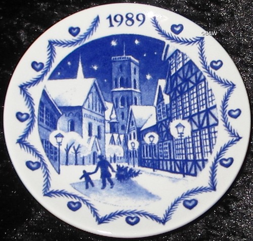 1989 royal copenhagen fayence - 1989,