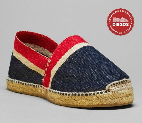 Autentiche espadrillas righe - espadrillas, a