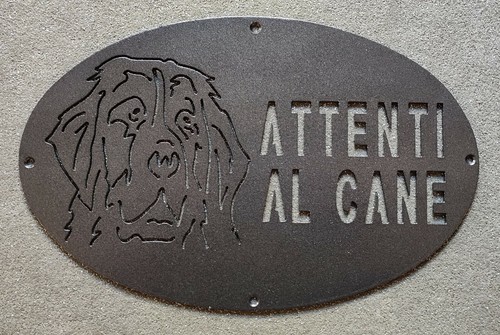 Targa targhetta cartello - targa,
