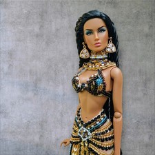 Abito Cleopatra con perline