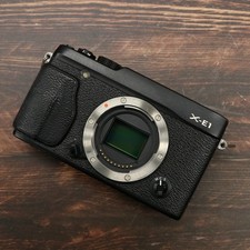 Corpo fotocamera digitale mirrorless Fujifilm X-E1 16,3 MP nero [eccellente] ...