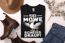 Maglietta Sei Gabbiano Merda |