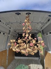 lampadario in ferro battuto di fine fattura italiana